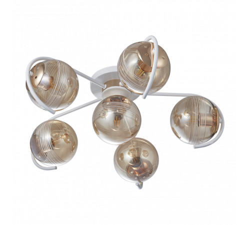 Потолочная люстра Arte Milano Amalfi 326208/5+1 WH+FG