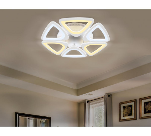 Потолочная светодиодная люстра Ambrella Light Acrylica Original FA4494 Потолочная светодиодная люстра Ambrella Light Acrylica Original FA4494