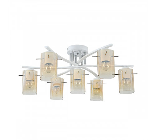 Потолочная люстра Escada Iberis 1101/7P White Потолочная люстра Escada Iberis 1101/7P White