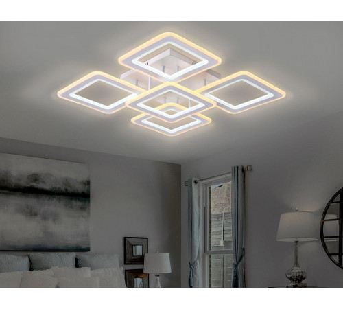 Потолочная светодиодная люстра Ambrella Light Acrylica Original FA866 Потолочная светодиодная люстра Ambrella Light Acrylica Original FA866
