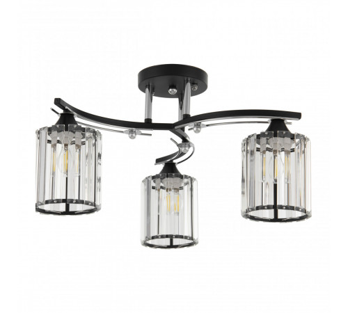 Потолочная люстра Arte Milano Amalfi 327103/3 BK+CR Потолочная люстра Arte Milano Amalfi 327103/3 BK+CR