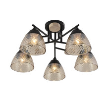 Потолочная люстра Seven Fires Aislin SF3375/5C-BK-WD-AM