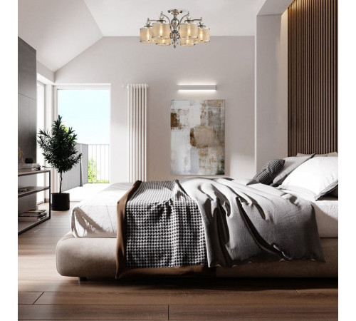 Потолочная люстра Lumien Hall Джилио LH1051/6C-NK-GZ Потолочная люстра Lumien Hall Джилио LH1051/6C-NK-GZ