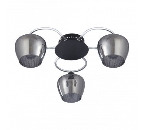 Потолочная люстра Arte Milano Amalfi 321508/3 CR+BK Потолочная люстра Arte Milano Amalfi 321508/3 CR+BK