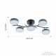 Потолочная люстра Arte Milano Ferrara 256606/5 Bk/Gr