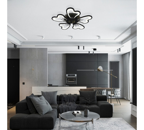 Потолочная люстра Natali Kovaltseva Hugo INNOVATION STYLE 83030 BLACK Потолочная люстра Natali Kovaltseva Hugo INNOVATION STYLE 83030 BLACK