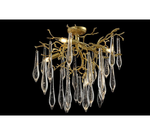 Потолочная люстра Crystal Lux Reina PL5 D600 Gold Pearl Потолочная люстра Crystal Lux Reina PL5 D600 Gold Pearl
