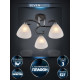 Потолочная люстра Seven Fires Nuala SF3372/3C-BK-CR-WT