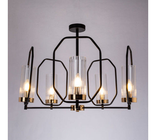 Потолочная люстра Arte Lamp Celaeno A7004PL-5BK Потолочная люстра Arte Lamp Celaeno A7004PL-5BK
