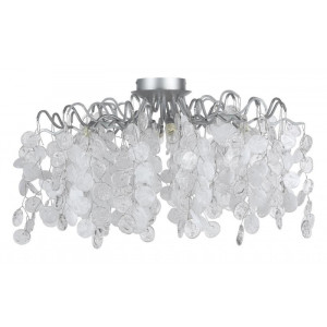 Потолочная люстра Crystal Lux Tenerife PL8 Silver