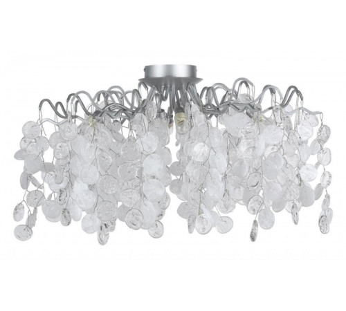 Потолочная люстра Crystal Lux Tenerife PL8 Silver
