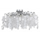 Потолочная люстра Crystal Lux Tenerife PL8 Silver