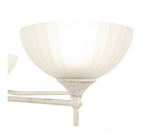 Потолочная люстра Arte Milano 340049/8 WT+G Потолочная люстра Arte Milano 340049/8 WT+G