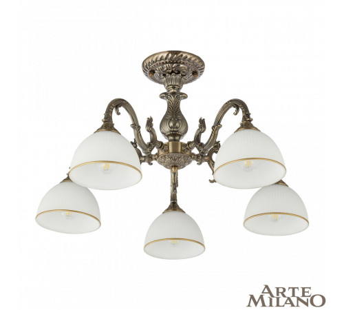 Потолочная люстра Arte Milano 346410/5 AB Потолочная люстра Arte Milano 346410/5 AB