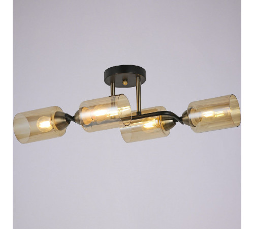 Потолочная люстра Illumico IL8148-4COU-79 BK BR Bice Потолочная люстра Illumico IL8148-4COU-79 BK BR Bice