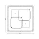 Потолочная люстра Escada Module 10235/4LED SQUARE