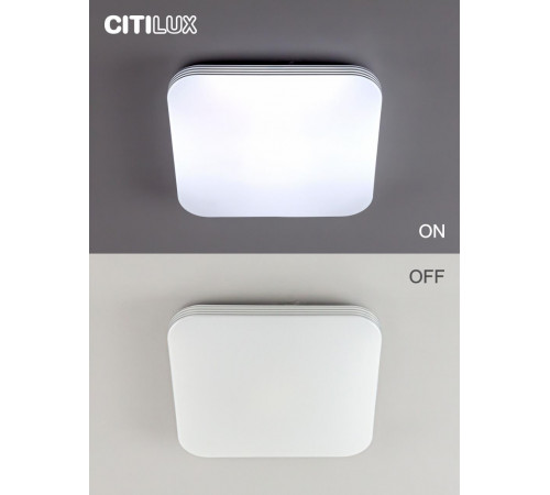Потолочная светодиодная люстра Citilux Симпла CL714K330G Потолочная светодиодная люстра Citilux Симпла CL714K330G
