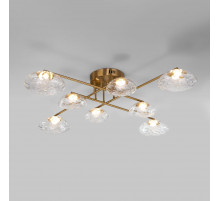 Потолочная люстра Eurosvet Ripple 50389 LED латунь a069026