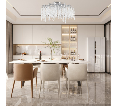 Потолочная люстра Arte Milano 23312.850.7.G9.D CR Потолочная люстра Arte Milano 23312.850.7.G9.D CR
