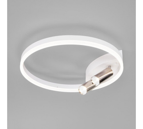 Потолочная люстра Eurosvet Luminari 90247/3 белый/хром Smart Потолочная люстра Eurosvet Luminari 90247/3 белый/хром Smart