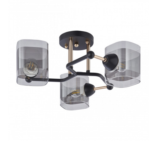 Потолочная люстра Arte Milano Amalfi 324308/3 BK+FG