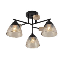 Потолочная люстра Seven Fires Aislin SF3375/3C-BK-WD-AM
