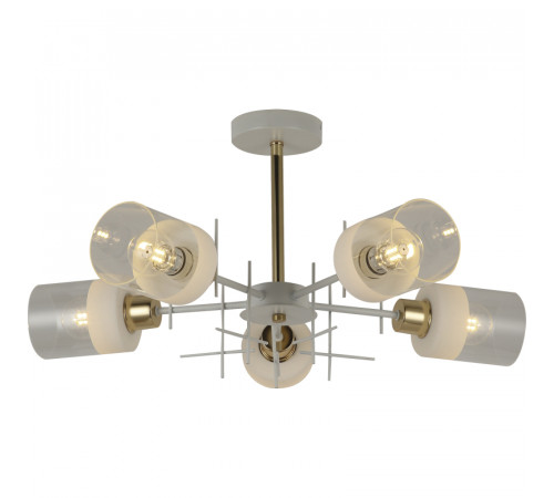 Потолочная люстра Toplight Chloe TL1253D-05WG Потолочная люстра Toplight Chloe TL1253D-05WG