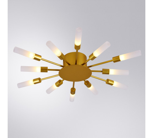 Потолочная люстра Arte Lamp Maple A1276PL-12GO Потолочная люстра Arte Lamp Maple A1276PL-12GO