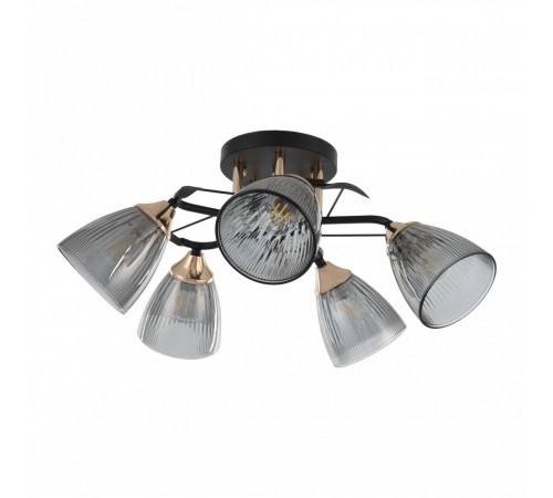 Потолочная люстра Arte Milano Amalfi 322610/5 BK+FG Потолочная люстра Arte Milano Amalfi 322610/5 BK+FG