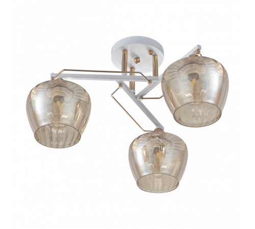 Потолочная люстра Arte Milano Amalfi 329508/3 WH+FG Потолочная люстра Arte Milano Amalfi 329508/3 WH+FG