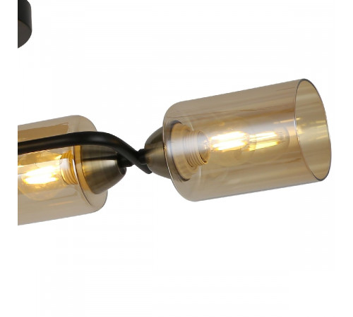 Потолочная люстра Illumico IL8148-4COU-79 BK BR Bice Потолочная люстра Illumico IL8148-4COU-79 BK BR Bice