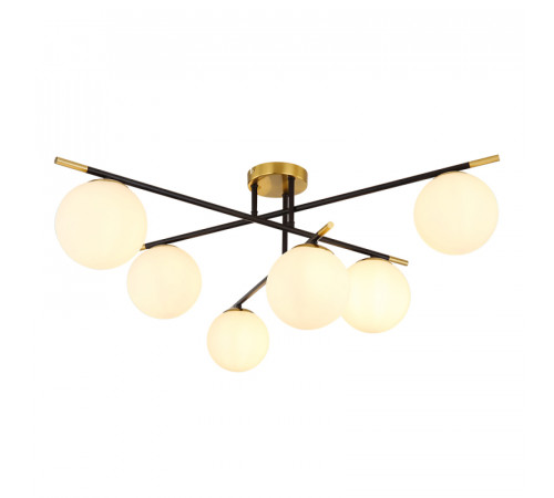 Потолочная люстра Arte Lamp Alcor A2224PL-6BK Потолочная люстра Arte Lamp Alcor A2224PL-6BK