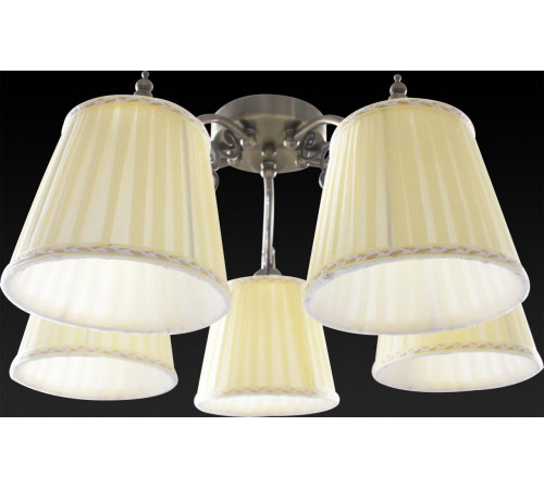Потолочная люстра Toplight Lora TL7372X-05AB Потолочная люстра Toplight Lora TL7372X-05AB