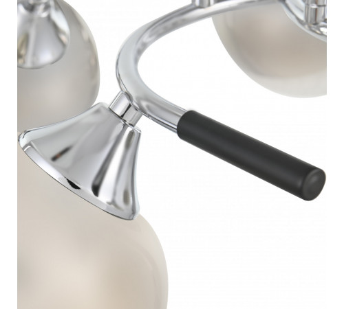 Потолочная люстра Arte Milano Amalfi 325985/3 CR+BK Потолочная люстра Arte Milano Amalfi 325985/3 CR+BK