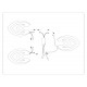 Потолочная люстра Ambrella Light Acrylica Original FA4545