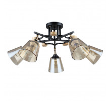 Потолочная люстра Arte Lamp Glassy A5078PL-5BK
