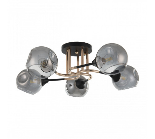 Потолочная люстра Arte Milano Amalfi 328419/5 FG+BK Потолочная люстра Arte Milano Amalfi 328419/5 FG+BK