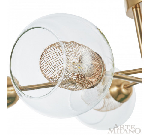 Потолочная люстра Arte Milano 272880/4 GD Потолочная люстра Arte Milano 272880/4 GD