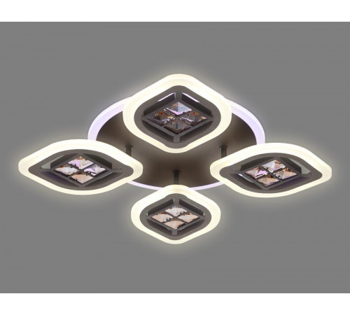 Потолочная светодиодная люстра Ambrella Light Acrylica Ice FA281 Потолочная светодиодная люстра Ambrella Light Acrylica Ice FA281