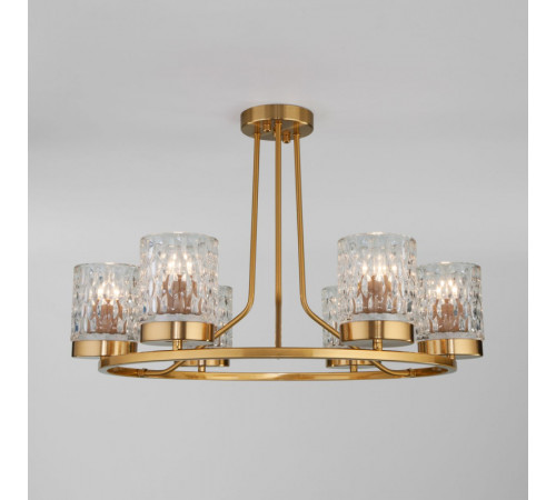 Потолочная люстра Eurosvet Calle 60127/6 латунь