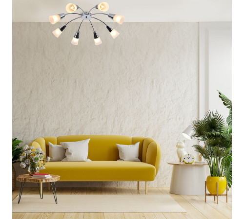 Потолочная люстра Escada Aquilegia 1100/8P Chrome Потолочная люстра Escada Aquilegia 1100/8P Chrome