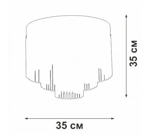 Потолочная люстра Vitaluce V53570-8/7PL Потолочная люстра Vitaluce V53570-8/7PL