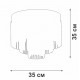 Потолочная люстра Vitaluce V53570-8/7PL