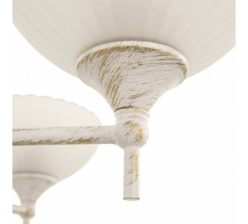 Потолочная люстра Arte Milano 340049/8 WT+G Потолочная люстра Arte Milano 340049/8 WT+G