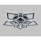 Потолочная люстра Ambrella Light Acrylica Original FA8915