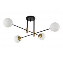 Потолочная люстра Crystal Lux Fidel FIDEL PL4 BLACK