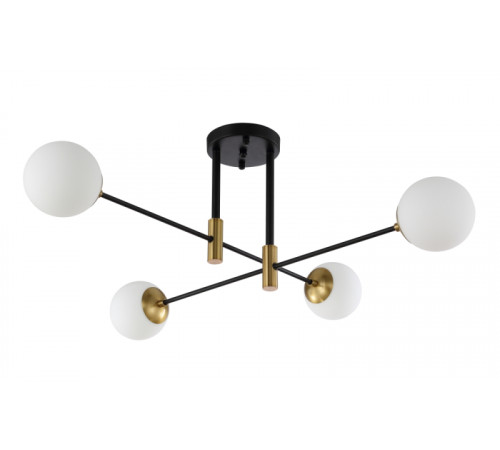 Потолочная люстра Crystal Lux Fidel FIDEL PL4 BLACK Потолочная люстра Crystal Lux Fidel FIDEL PL4 BLACK