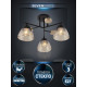 Потолочная люстра Seven Fires Aislin SF3375/3C-BK-WD-AM