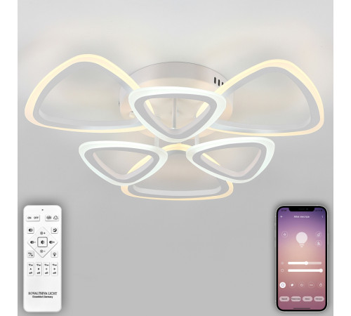 Потолочная люстра Natali Kovaltseva LED LAMPS 81127/5C Потолочная люстра Natali Kovaltseva LED LAMPS 81127/5C