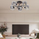 Потолочная люстра Arte Milano Amalfi 324308/5 BK+FG